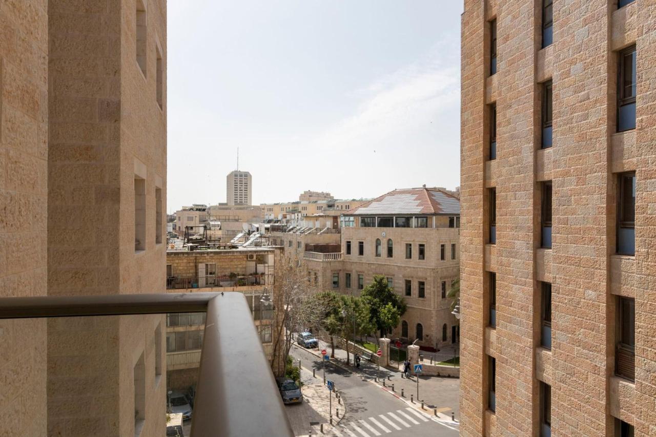 Stylish 2Br/Parking, View Over The Temple Mount Jeruzalém Exteriér fotografie