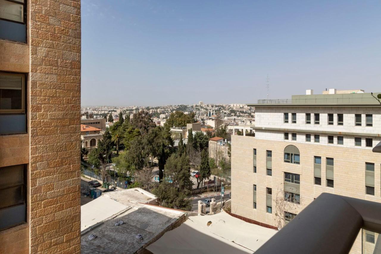 Stylish 2Br/Parking, View Over The Temple Mount Jeruzalém Exteriér fotografie